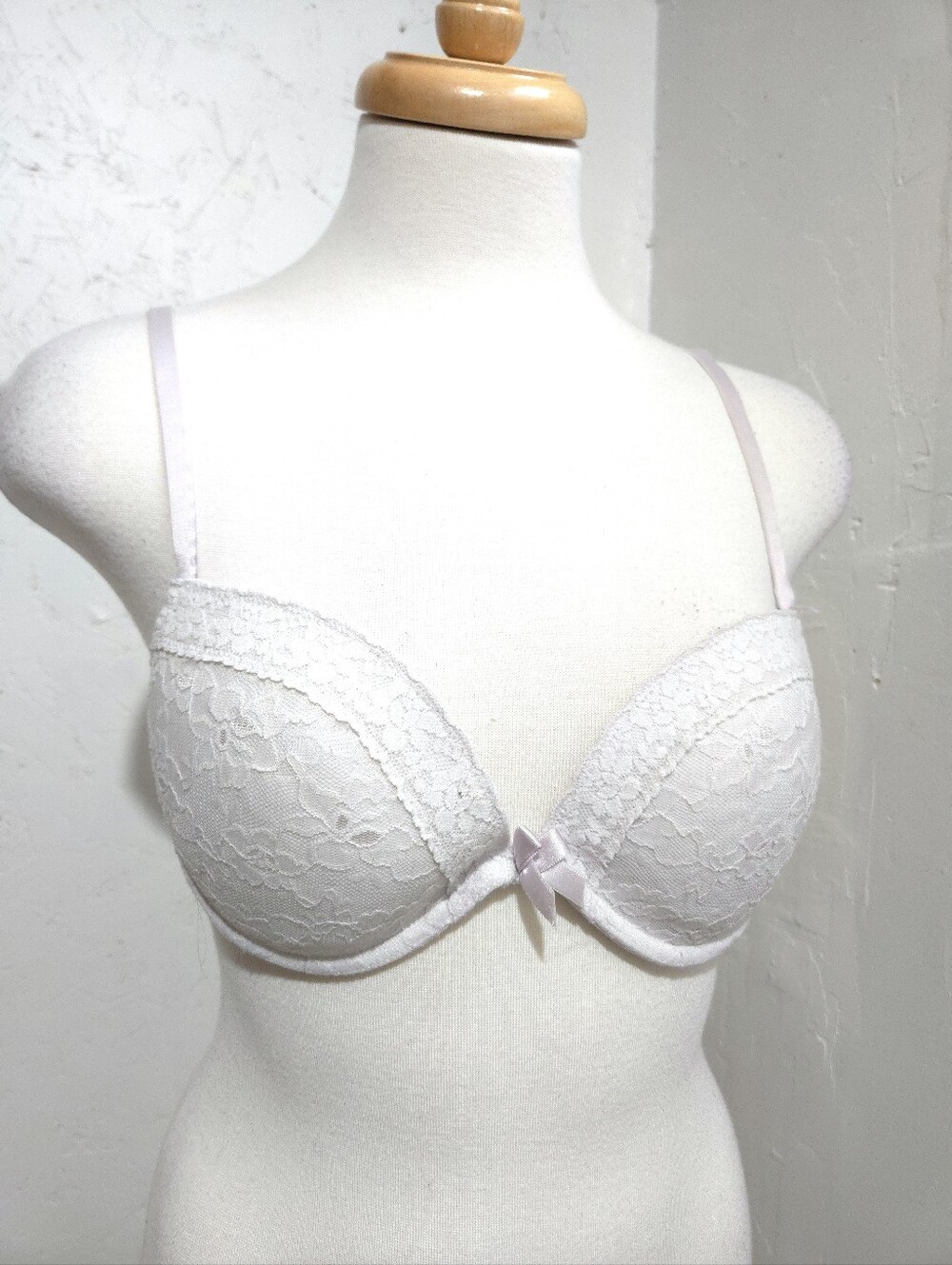 La SENZA Lace Push-Up Bra in White